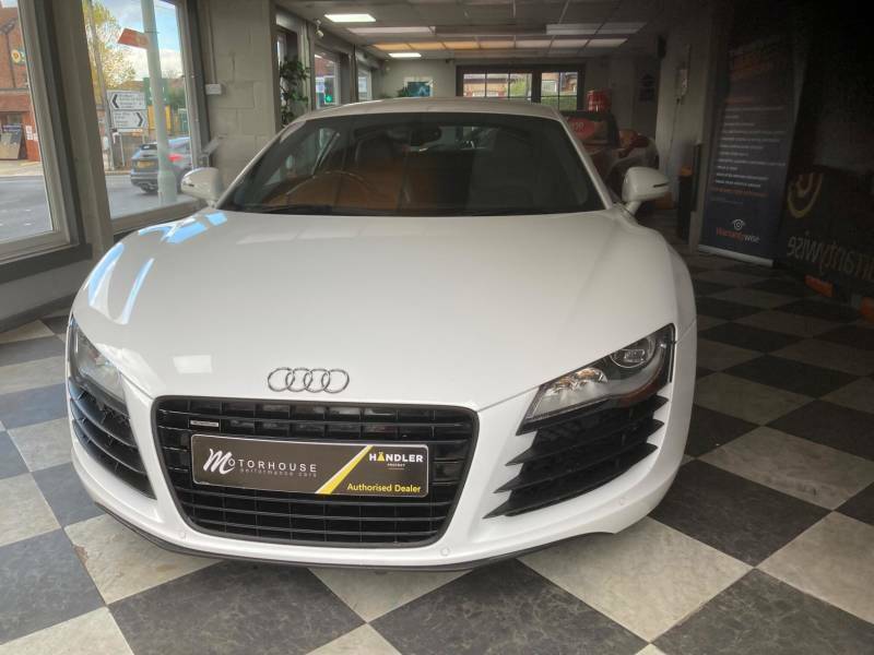 Audi R8 4.2 Fsi Quattro - 2009 59 White #3