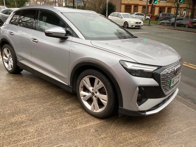Audi Q4 E Tron 125Kw 35 55Kwh S Line - 2022 72 Silver #6
