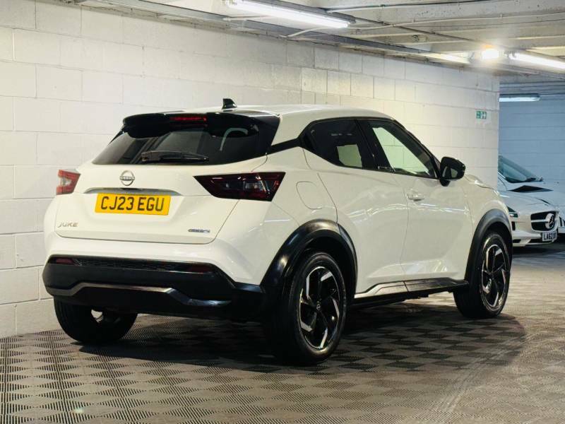 Nissan Juke 1.6 Hybrid N-connecta - 2023 23 CJ23EGU White #4