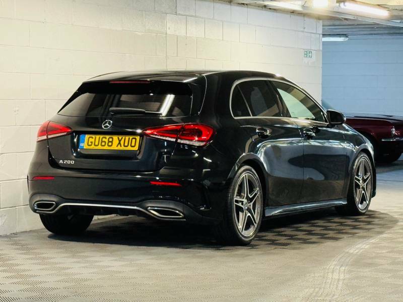 Mercedes-Benz A Class A200 Amg Line - 2018 68 GU68XUO Black #4
