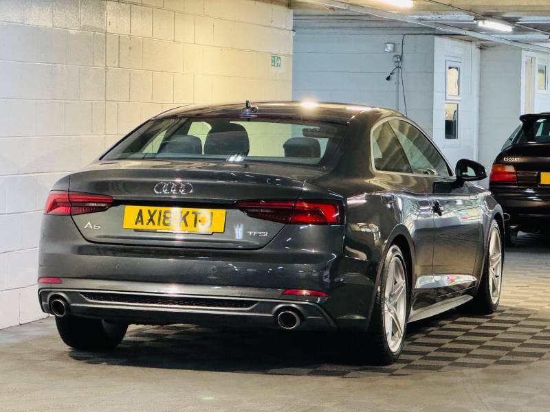 Audi A5 2.0 Tfsi S Line S Tronic - 2018 18 AX18KTJ Grey #4