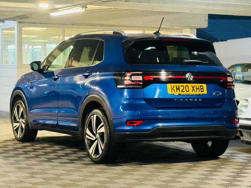 Volkswagen T-Cross 1.0 Tsi 115 R-line Dsg - 2020 20 KM20XHB Blue #3