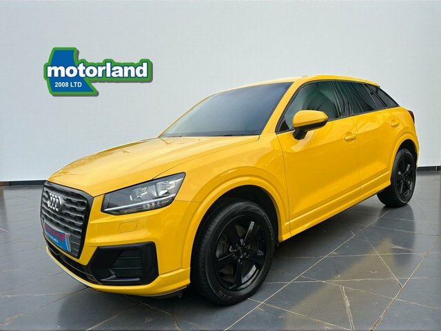 Audi Q2 Tfsi Sport Suv SB18KWT Yellow #4