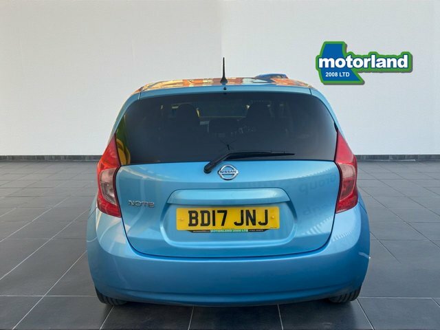 Nissan Note Acenta Premium Hatchback BD17JNJ Blue #5