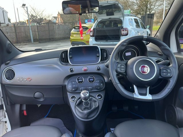 Fiat 500C Mhev Rock Star Convertible White #2