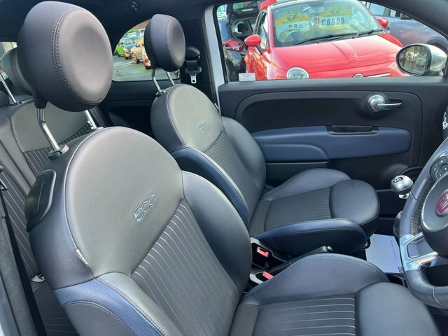 Fiat 500C Mhev Rock Star Convertible White