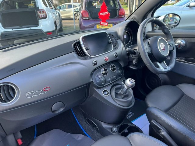Fiat 500C Mhev Rock Star Convertible White #4
