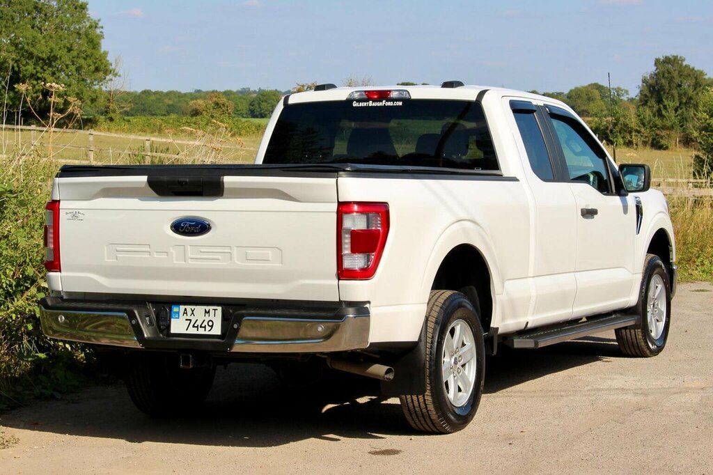 Ford F-150 3.3L V6 Xlt Super Cab White #2