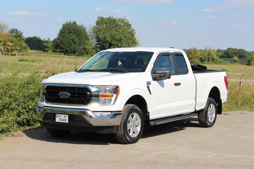 Ford F-150 3.3L V6 Xlt Super Cab White #6