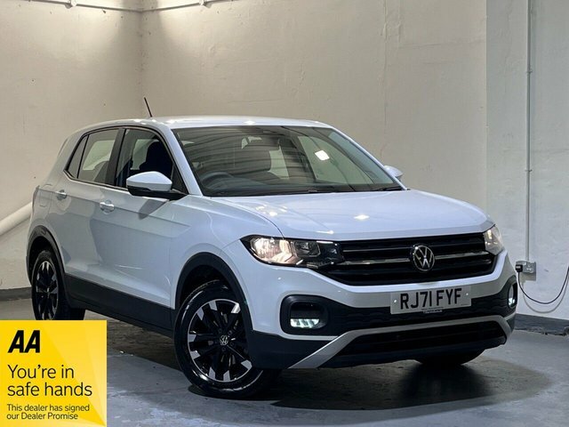 Volkswagen T-Cross 1.0 S Tsi 94 Bhp Huge Specification White