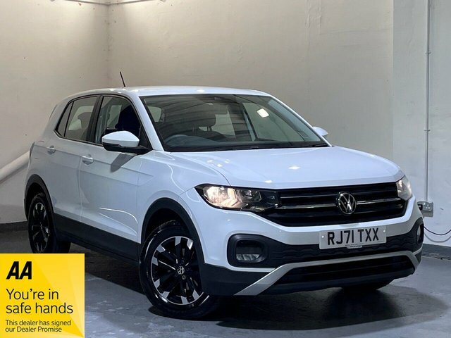 Volkswagen T-Cross 1.0 S Tsi 94 Bhp 17 Gloss Black Alloys Privacy Black