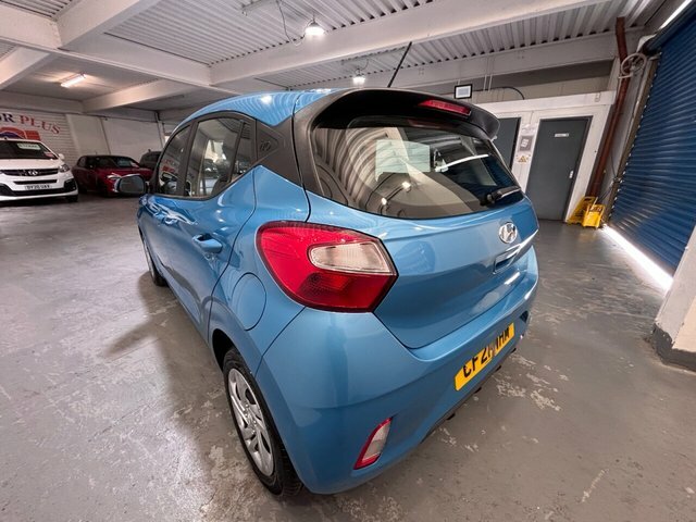 Hyundai I10 1.0 Se Connect Hatchback Euro 6 CF21WHM Blue #6