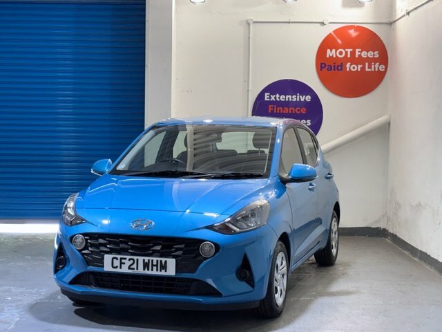 Hyundai I10 1.0 Se Connect Hatchback Euro 6 CF21WHM Blue #3
