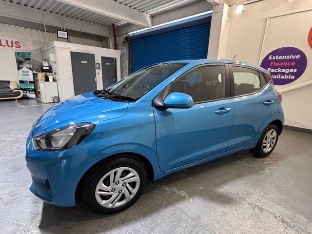Hyundai I10 1.0 Se Connect Hatchback Euro 6 CF21WHM Blue #4