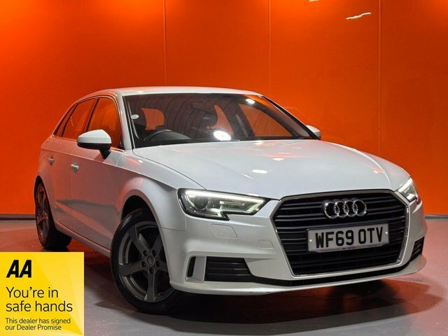 Audi A3 1.6 Tdi 30 Sport Sportback Euro White