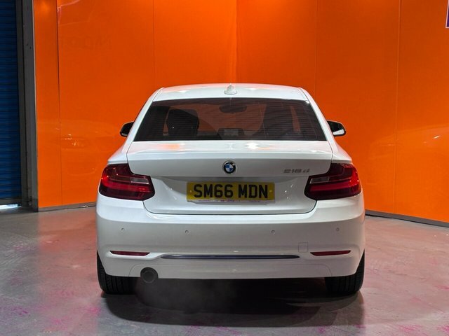 BMW 2 Series Gran Coupe 2.0 218D Sport Coupe Euro 6 S S SM66MDN White #5