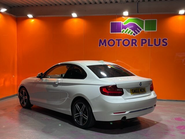 BMW 2 Series Gran Coupe 2.0 218D Sport Coupe Euro 6 S S SM66MDN White #4