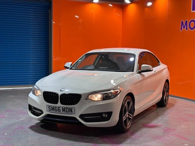 BMW 2 Series Gran Coupe 2.0 218D Sport Coupe Euro 6 S S SM66MDN White #3
