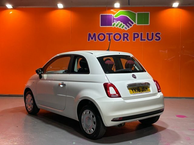 Fiat 500 1.2 Pop Hatchback Euro 6 S S YK18JSH White #4