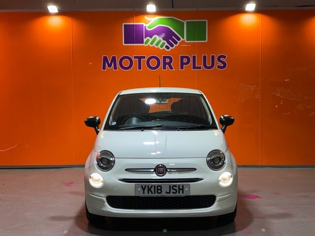 Fiat 500 1.2 Pop Hatchback Euro 6 S S YK18JSH White #2