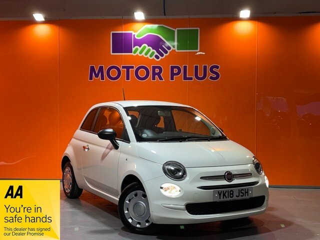 Fiat 500 1.2 Pop Hatchback Euro 6 S S White