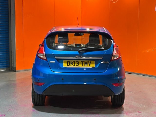 Ford Fiesta 1.0T Ecoboost Zetec Hatchback Eu DK13TMY Blue #5