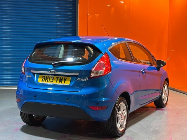 Ford Fiesta 1.0T Ecoboost Zetec Hatchback Eu DK13TMY Blue #6