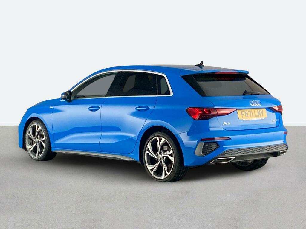 Audi A3 35 Tfsi S Line S Tronic FN71LNY Blue #5