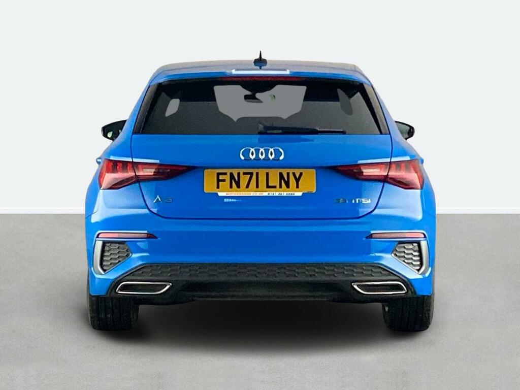 Audi A3 35 Tfsi S Line S Tronic FN71LNY Blue #4