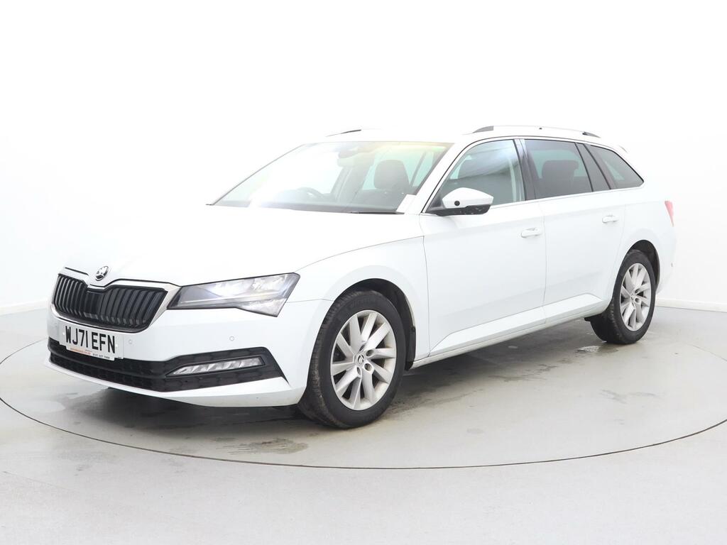 Skoda Superb 2.0 Tdi Cr Se Technology Dsg White #3