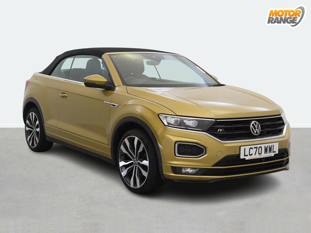 Volkswagen T-Roc 1.5 Tsi R-line Dsg Yellow