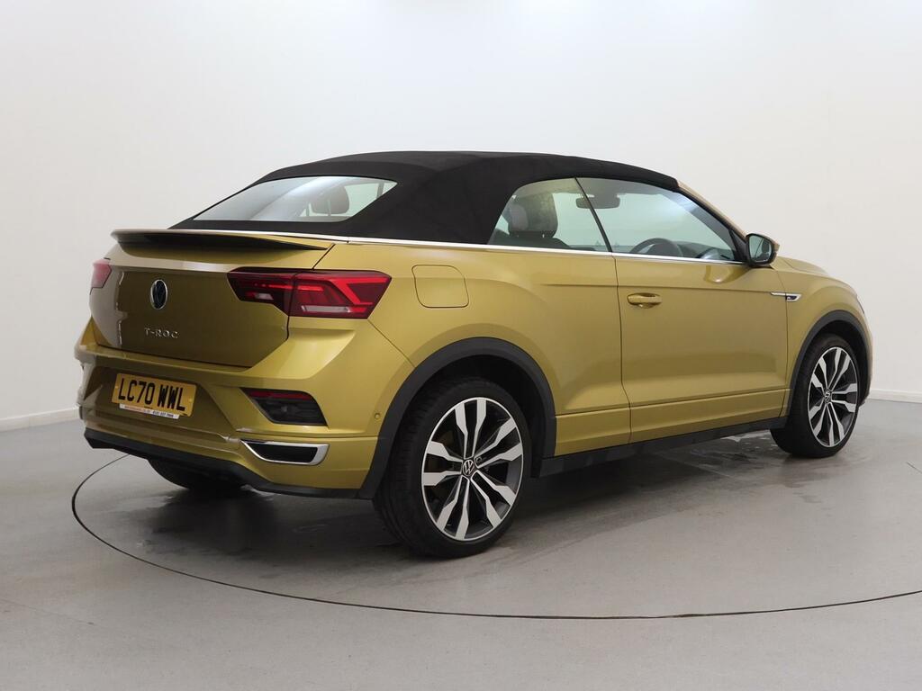 Volkswagen T-Roc 1.5 Tsi R-line Dsg LC70WWL Yellow #5