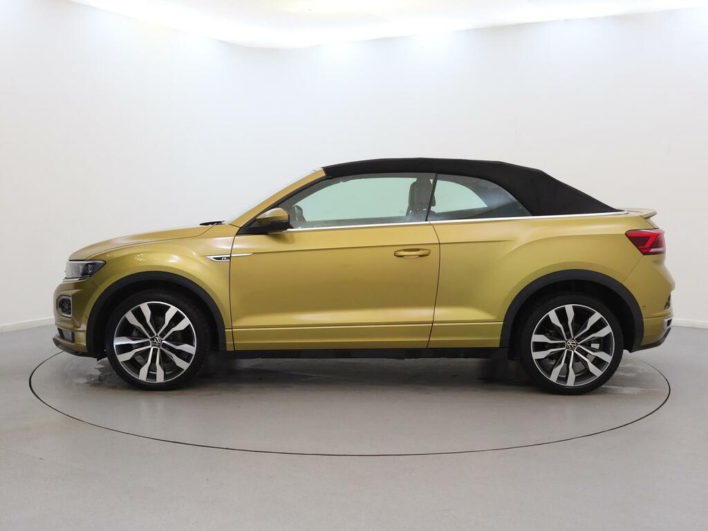 Volkswagen T-Roc 1.5 Tsi R-line Dsg LC70WWL Yellow #4
