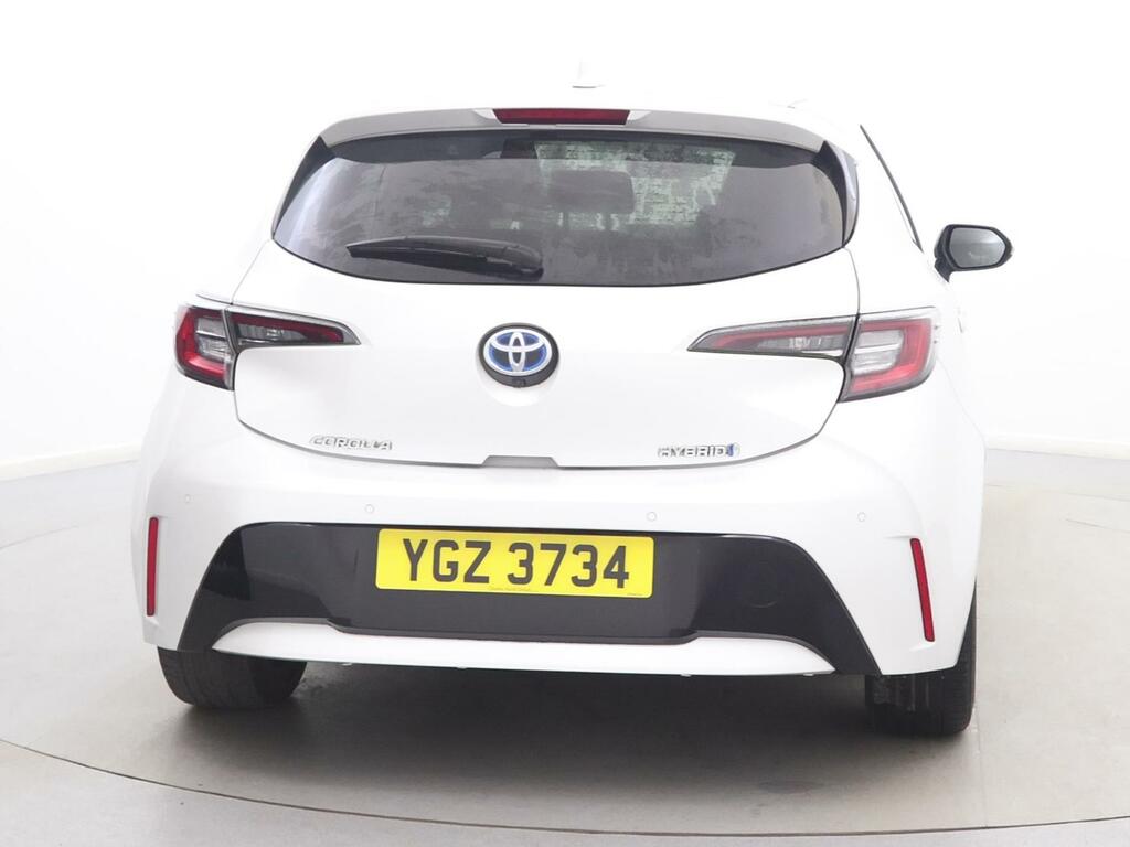 Toyota Corolla 1.8 Vvt-i Hybrid Design Cvt Panoramic Roof YGZ3734 White #6