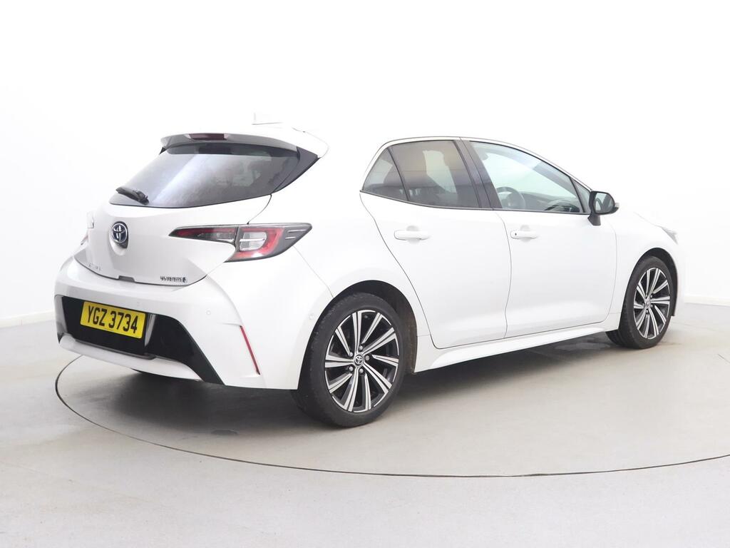 Toyota Corolla 1.8 Vvt-i Hybrid Design Cvt Panoramic Roof YGZ3734 White #5