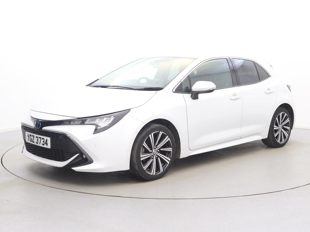 Toyota Corolla 1.8 Vvt-i Hybrid Design Cvt Panoramic Roof YGZ3734 White #3
