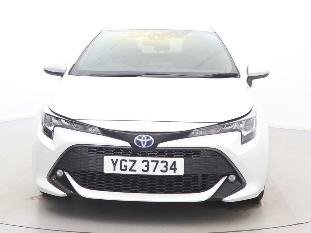 Toyota Corolla 1.8 Vvt-i Hybrid Design Cvt Panoramic Roof YGZ3734 White #2