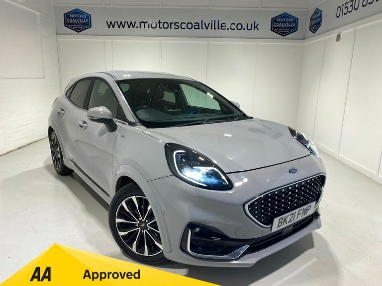 Ford Puma 1.0 Turbo Ecoboost Hybrid 155Ps Mhev 6 Spd St-li Grey