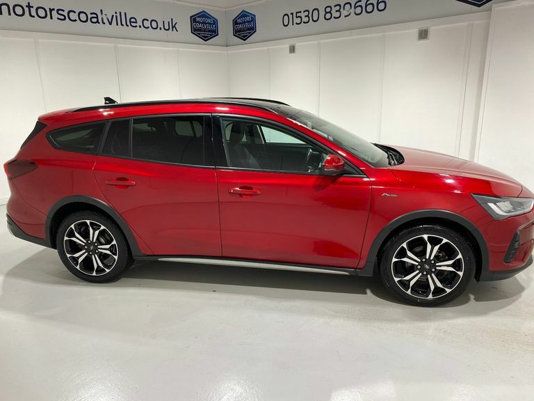 Ford Focus 1.0 Turbo Ecoboost 155Ps Mhev Active V SG72XUB Red #6
