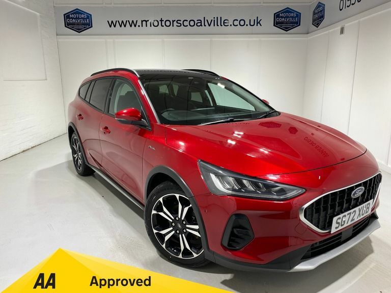 Ford Focus 1.0 Turbo Ecoboost 155Ps Mhev Active V Red