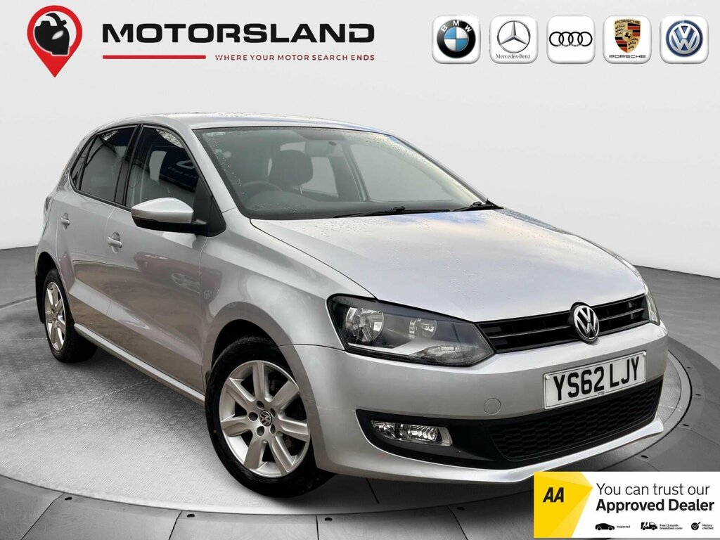 Volkswagen Polo 1.2 Match Hatchback Euro 5 70 P Silver