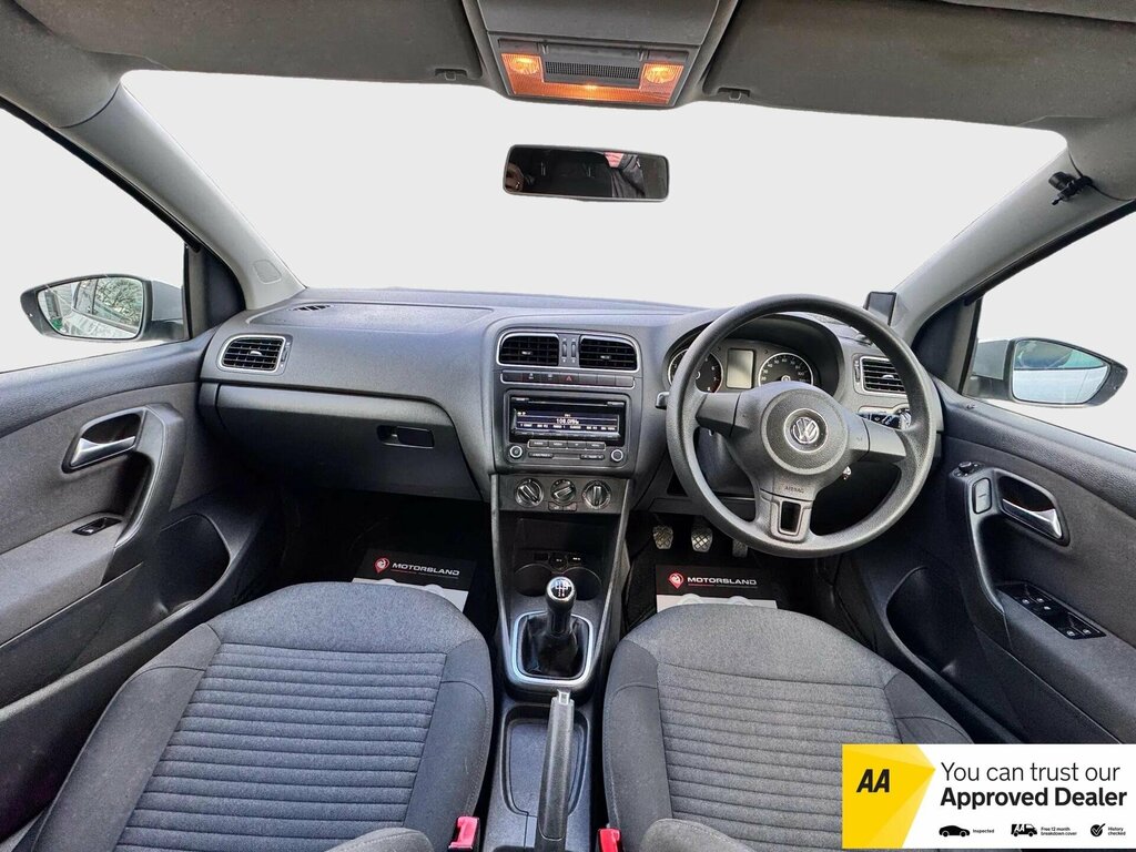 Volkswagen Polo 1.2 Match Hatchback Euro 5 70 P YS62LJY Silver #2