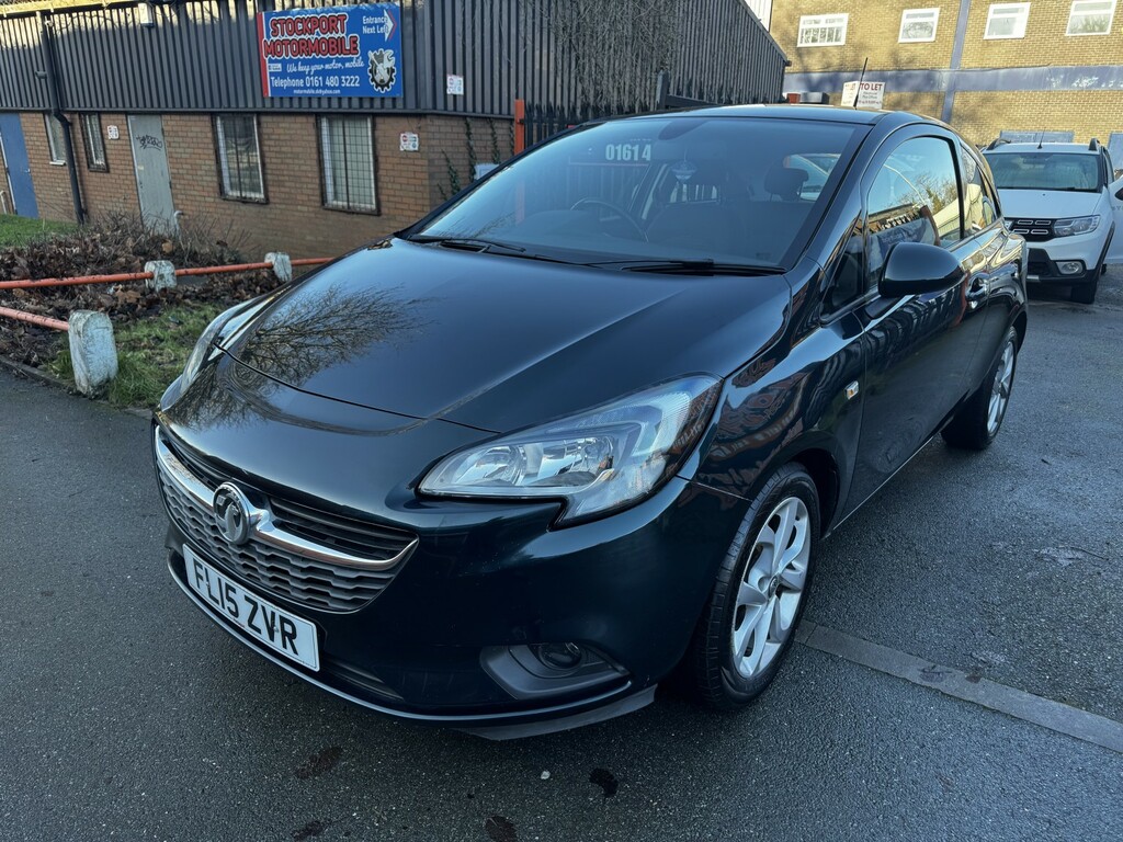 Vauxhall Corsa Hatchback 1.2 I Excite 201515 FL15ZVR Green #3