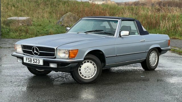 Mercedes-Benz SL Class 1984 2.7 280 Sl 185 Bhp Blue #4