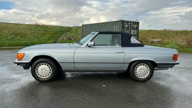 Mercedes-Benz SL Class 1984 2.7 280 Sl 185 Bhp Blue #5