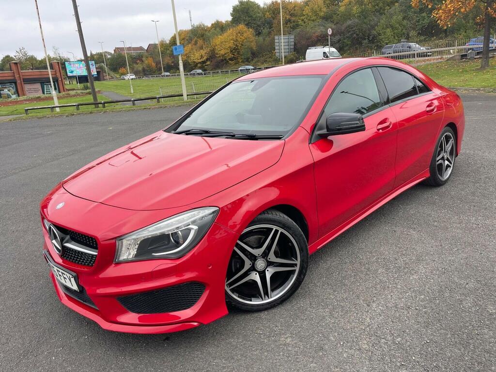 Mercedes-Benz CLA Class Saloon 2.1 Cla200 Cdi Amg Sport Coupe Euro 6 Ss Red #3