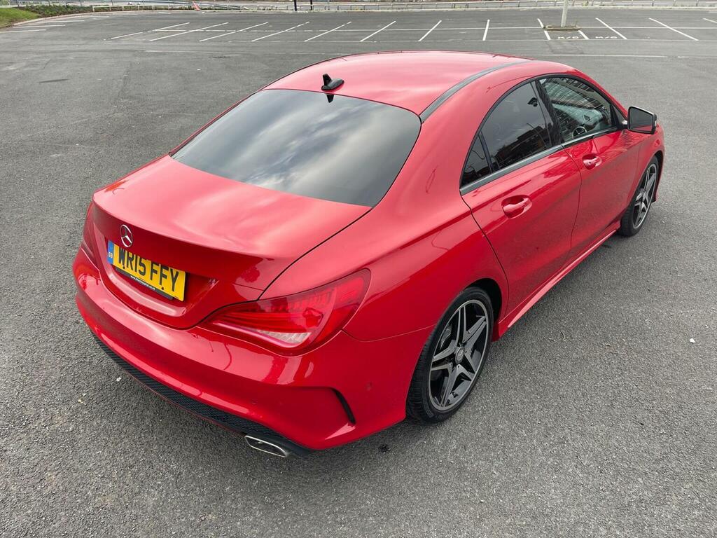 Mercedes-Benz CLA Class Saloon 2.1 Cla200 Cdi Amg Sport Coupe Euro 6 Ss Red #4