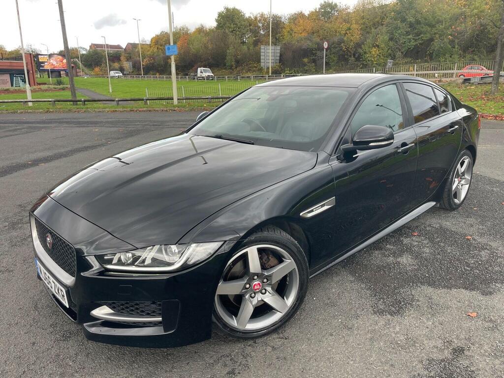 Jaguar XE Saloon 2.0D R-sport Euro 6 Ss 201666 MJ66ZKR Black #3