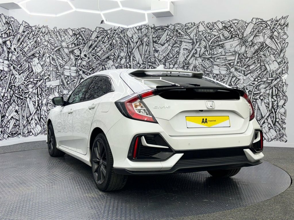 Honda Civic 1L Ex RJ70MYO White #5
