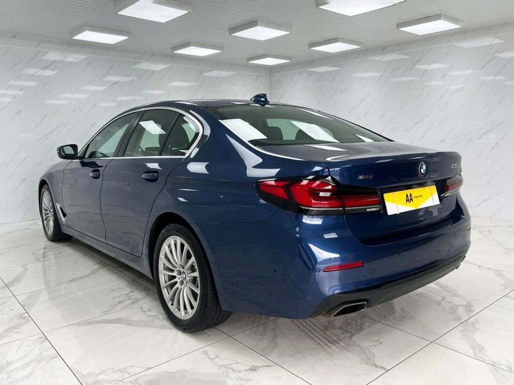BMW 5 Series 3L Se KT70GVZ Blue #5